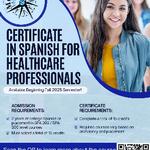 Certificate in Spanish for Healthcare Professionals
